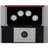 Image 1 : 2004 Canada 4-coin 50-cent Effigy Set issued by the Royal Canadian Mint.