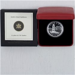 RCM Issue: 2004 $20 Fine Silver Sambro Islands Lighthouse Series coin (Tax Exempt)