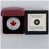 Image 1 : RCM Issue; 2013 $20 Enamel Fine Silver Maple Leaf Impression coin (TAX Exempt)