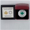 Image 1 : RCM Issue; 2014 $20 Enamel Fine Silver Maple Leaf Impression coin (TAX Exempt)
