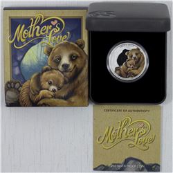 Estate Lot of 2 x 2014 Australia Mother's Love Orangutan & 2014 Australian Mother's Love Bear 1/2oz 