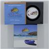Image 1 : 2012 Discover Australia - Goanna 1oz $1 .9999 Fine Silver Proof Coin (Tax Exempt)