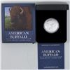 Image 1 : 2014  American Buffalo High Relief 1oz $1 Fine Silver Proof Coin struck by the Perth Mint. (Tax exem