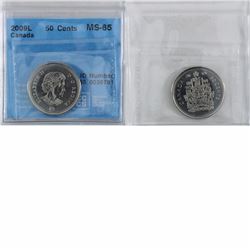 2009-L Canada 50-cent CCCS Certified MS-65