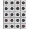 Image 1 : Estate Lot of 20 x Mixed 1859 Canadian 1-cent coins, including some Variety pieces as indicated on t