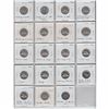 Image 1 : Estate Lot of 19 x Canadian 5-cent coins with Minor Varieties as indicated on the holders. Please vi