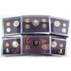 Image 1 : Estate Lot of 1984-1989 United States Proof Set. The dates You will receive are: 1984,1985,1986,1987