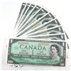Image 1 : 10 x 1967 $1.00 Notes, prefix G/P with Consecutive Serial Numbers in UNC Condition.