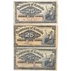 Image 1 : Complete Signature Type Set of the 1900 25c Note from the Dominion of Canada.  Lot includes 3 Notes,