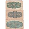 Image 2 : Run of 3 x 25c Notes from the Dominion of Canada; one from each Series made.  Lot includes an 1870, 