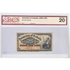 Image 1 : 1900 25c Note from the Dominion of Canada; cat code DC-15b, Boville signature, BCS Certified VF-20