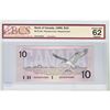 Image 1 : 1989 Replacement $10.00 Note from the Bank of Canada; cat code BC-57aA, Thiessen-Crow signatures, Pr