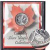 Image 1 : 2000 Fireworks Privy Mark 1oz .9999 Fine $5 Silver Maple Leaf issued by the First Commemorative Mint