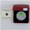 Image 1 : 2008 $20 Crystal Raindrop Silver Coin. Please Note the outer cardboard sleeve is missing and the coi