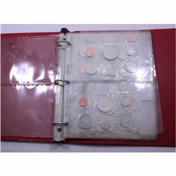 Canadian Mint set album with set from 1972-1979. You will receive the 1972, 1973, 1974, 1975, 1976, 