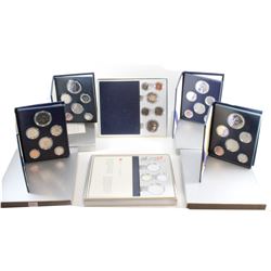 Estate Lot of 6 x Canada 6-coin Specimen Sets. You will receive the years 1981, 1982, 1983, 1984, 19