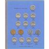 Image 2 : Estate Lot: Canadian Nickel Collection 1922-Date Blue Book Containing 42x 5-cent Dated 1922-1960, ex