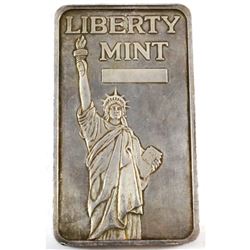 10oz Liberty Mint .999 Fine Silver Bar. (NO TAX)