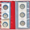 Image 8 : Estate Lot of 8x Vinyl Wallet Folders Containing 1967 Canadian Coinage: 13x 5-cent, 16x 10-cent and 