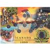 Image 1 : 1999 Canada 12-coin 25-cent Millennium Set in Colourful Board and Plastic cover.