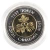 Image 1 : 1996 Canada Two Dollar Test Token in Original Packaging with COA.