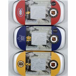 3x 2001 NHL All Stars  Medallion and Stamp set, issued by Canada Post. You will receive the #2 Eddie