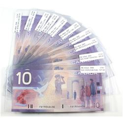 Group lot of 11 Different Insert Replacement $10.00 Notes in UNC or Better Condition. Years range fr