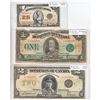 Image 1 : Group lot of three Banknotes dating 1923 from the Dominion of Canada. You will receive a 25c, a $1.0
