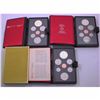 Image 2 : Estate Lot of Canada Specimen Double Dollar Sets in original display folders 1971-1979 (some coins a