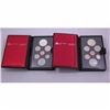 Image 1 : Estate Lot of Canada Specimen/Proof Sets 1980-1983 in Original Display Folders (some coins may be to