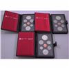 Image 1 : Estate Lot of Canada Proof Double Dollar Set 1982-1988 in Original Display Folders (some coins are t