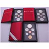 Image 2 : Estate Lot of Canada Proof Double Dollar Set 1982-1988 in Original Display Folders (some coins are t