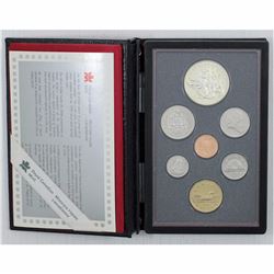 1990 and 1991 Canada Proof Double Dollar Set in original display folder  (coin are toned). Sold as i