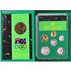 Image 1 : 1992 Australia Proof 6-Coin Set featuring the Commemorative Olympic games $1 coin.