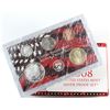 Image 1 : 2008 United States Mint Silver 14-coin Proof Set with all original Mint packaging