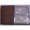 Image 1 : Canadian Mint set album with set from 1964-1985. You will receive the 1964, 1966, 1972, 1973, 1977, 