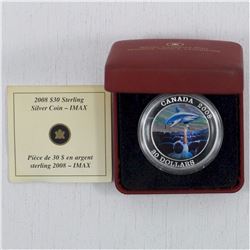 2008 Canada $30 IMAX Canadian Achievement Series Silver Coin