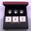 Image 1 : 2011 $15 Continuity of the Crown Series Sterling Silver 3-Coin Set. (Tattered outer cardboard sleeve