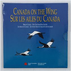 1995 Birds of Canada 4-Coin Set issued by the RCM. These sets includes the Grey Jay and the White-Ta