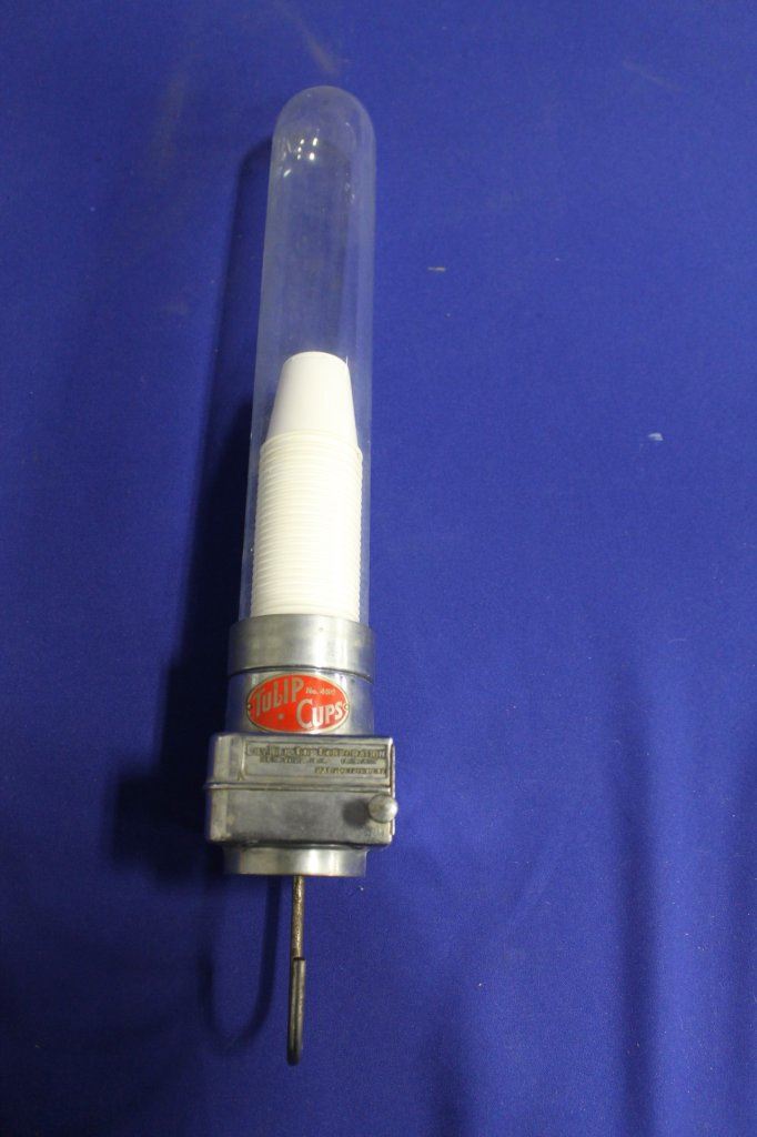 Rare Tulipcup No. 450 Dixie Cup Dispenser By Lilyjulip Cup Corp. Usa