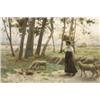 Image 1 : K. Spányi Béla (Pest, 1852 - Budapest, 1914) Hazafelé…