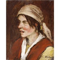 Rudnay Gyula (Pels?c, 1878 - Budapest, 1957) Fejkend?s asszony…