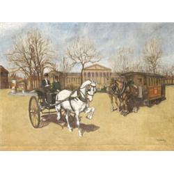 Szakmáry jelzéssel, 1900 körül  Sétakocsizás…