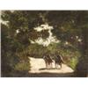 Image 1 : Berkes  Antal (Budapest, 1874 - Budapest, 1938) Lovasok a parkban, 1912…