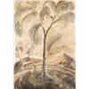Image 1 : Rudnay Gyula (Pels?c, 1878 - Budapest, 1957) Dombos táj, 1953…