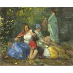 Czencz János (Ostffyasszonyfa, 1885 - Szekszárd, 1960) Fürd?z?k…