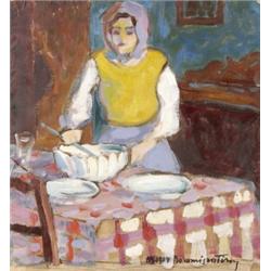 Boromisza Tibor (Bácsalmás, 1880 - Szentendre, 1960) Tálalás, 1904…