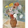 Image 1 : Körmendi Frim Ervin (Budapest, 1885 - Budapest, 1939) Virágcsendélet…