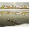 Image 1 : Förstner Tivadar (Gy?r, 1878 - Budapest, 1935) Tiszaparti város…
