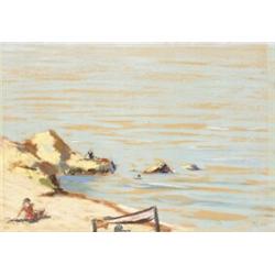 B.R. monogrammal  Strandolók, 1912…